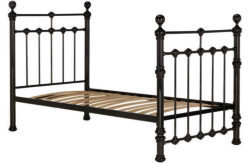 Schreiber Canford Nickle Single Bed Frame